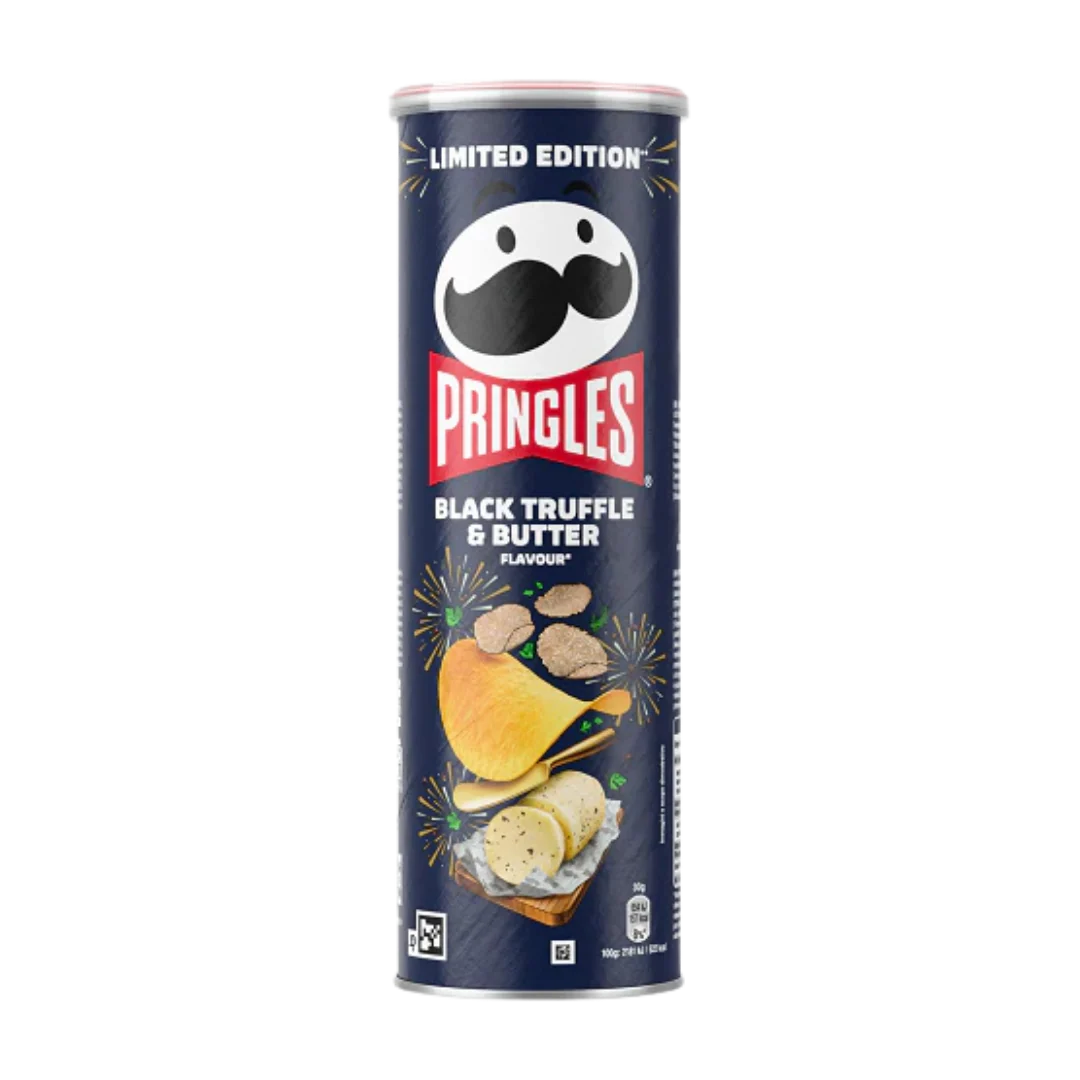Pringles Black Truffle & Butter Flavor
