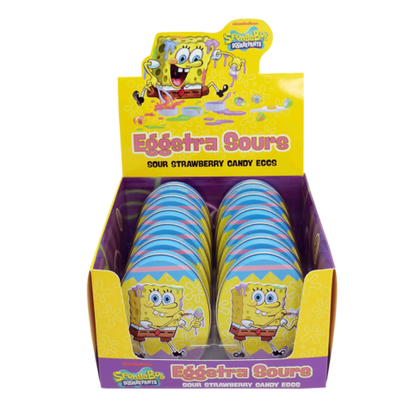 SpongeBob Eggstra Sours StrawberryCandy Egg