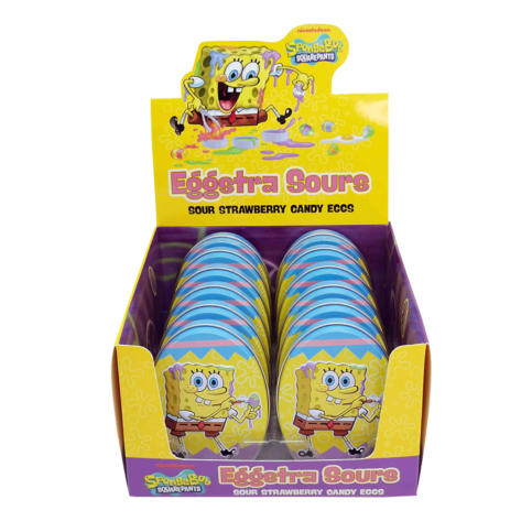 SpongeBob Eggstra Sours StrawberryCandy Egg
