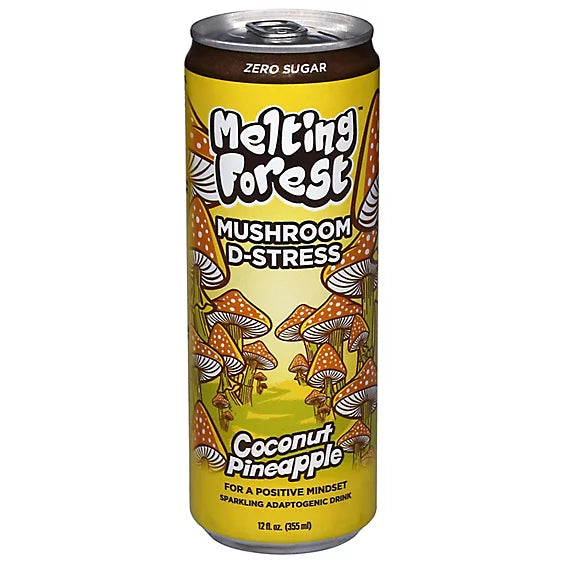 Adaptogenic D Stress Coconut Pinneaple Mushroom Sparkling Drink