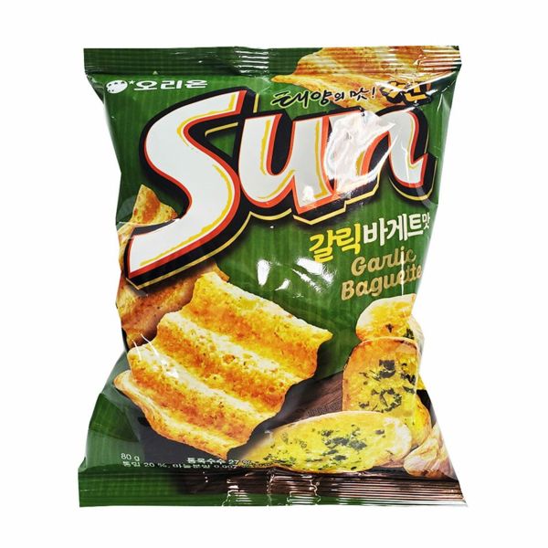Garlic sun chips
