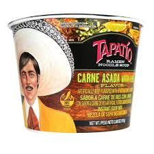 Tapatio Ramen Noodle Soup - Carne Asada with Lime