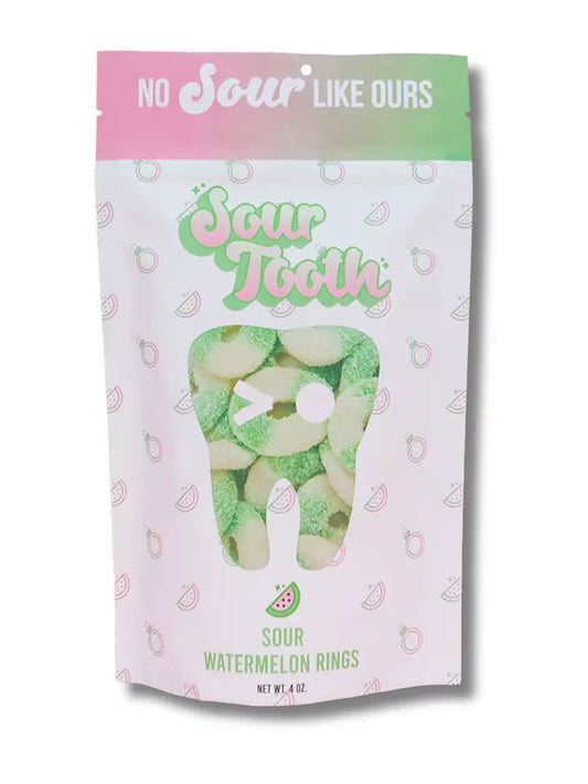 Sour tooth watermelon rings