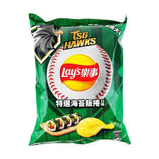 Lays Seaweed Rice Roll Flavor