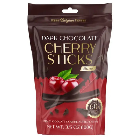 Beemax Cherry Sticks Dark Chocolate