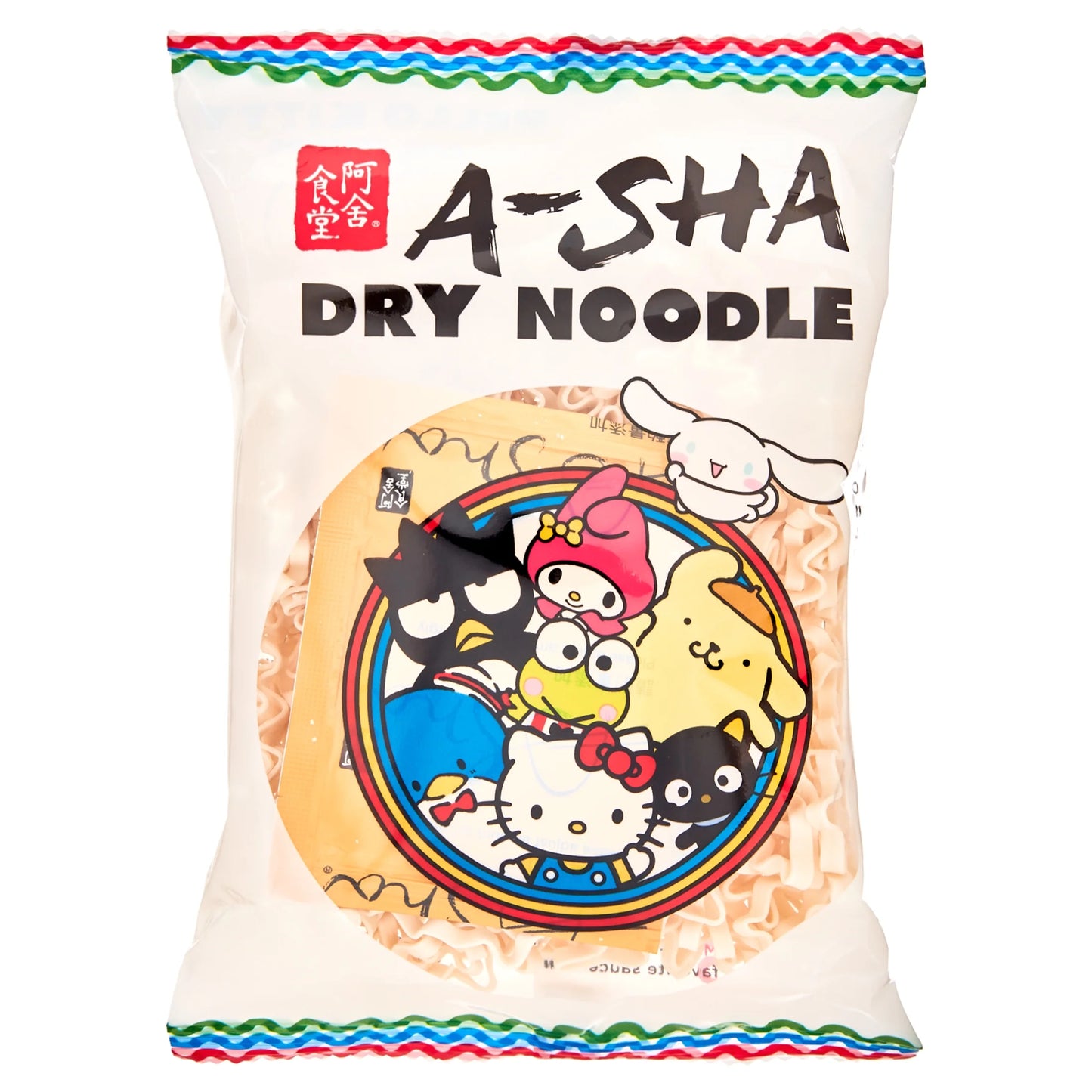 A-Sha hello Kitty dry noodles