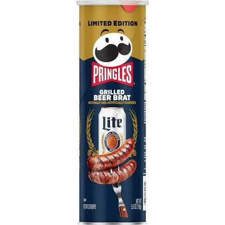 Pringles Grilled Beer Brat