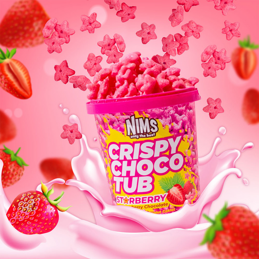 Nims Crispy Choco Tub Starberry