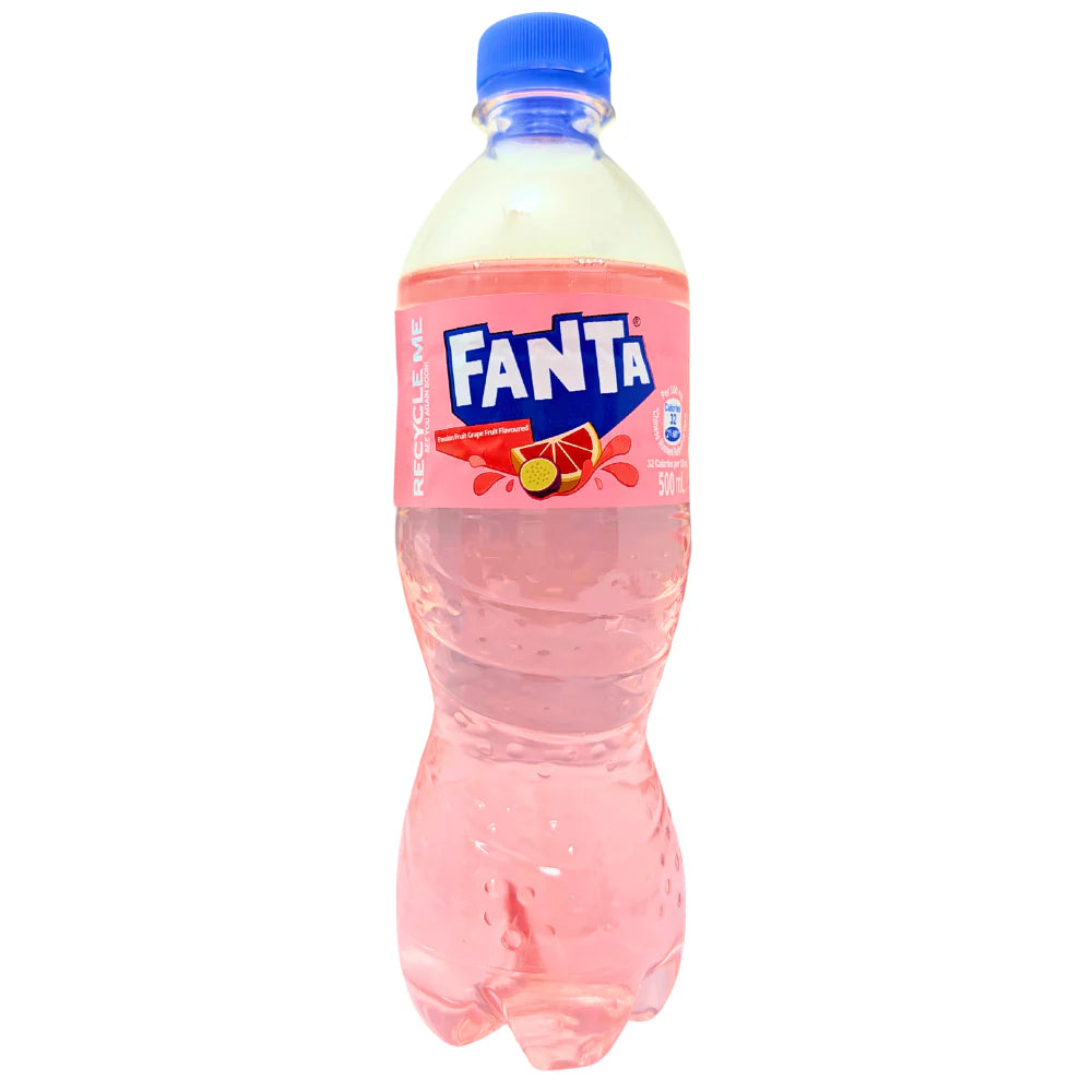 Fanta Passion Fruit Grape Fruit Flavoured