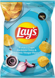 Lays Potato Chips Caribbean Onion & Balsamic Vinegar Flavour