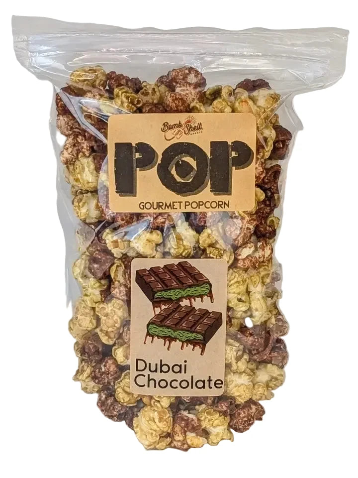 Pop Gourmet Popcorn - Dubai chocolate