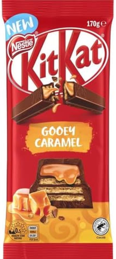 KitKat Gooey Caramel 170g