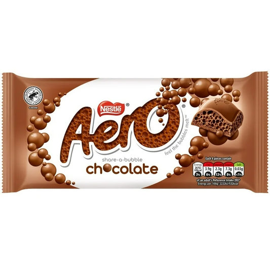 Aero milk chocolate bar
