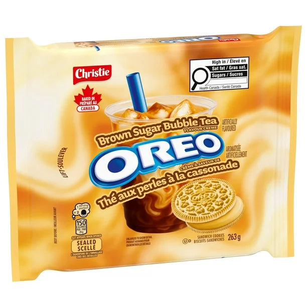 Oreo Brown Sugar Bubble Tea