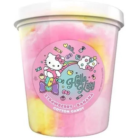 Hello Kitty Cotton Candy - Strawberry Banana