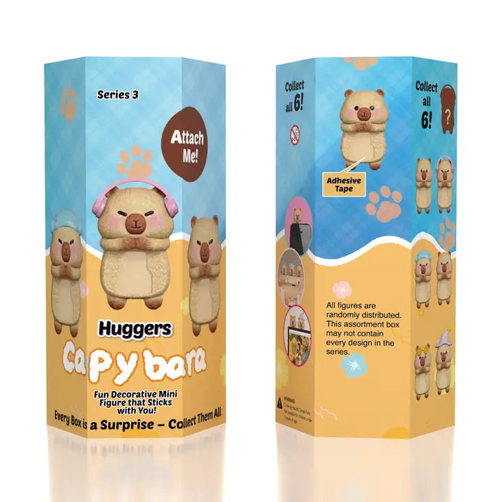 Huggers Capybara Mini Figure Series 3