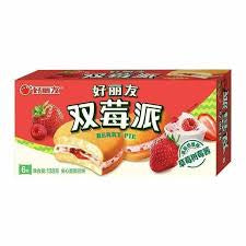Orion Pie Strawberry Raspberry Cake