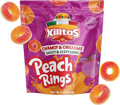 Xilitos Sweet & Zezty Peach Rings