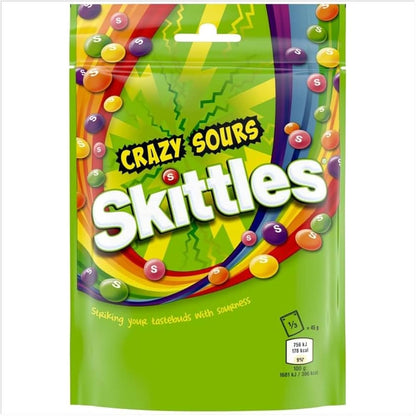 Skittles Crazy Sour 136g UK