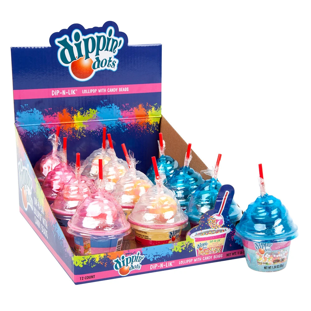 Dippin Dots Lollipop Candy Beads