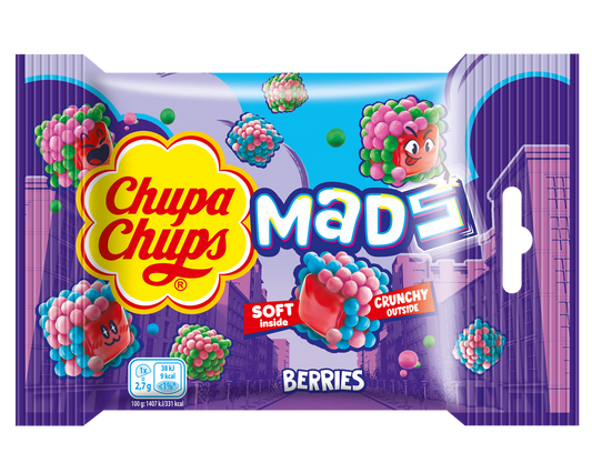 Chupa Chups Mads Berry Cube Cluster