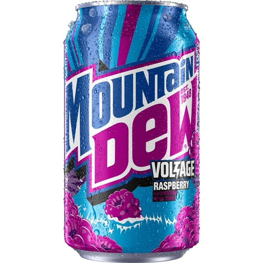 Mountain Dew Voltage Raspberry