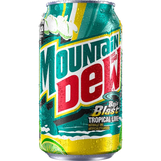Mountain Dew Baja Blast Tropical Lime