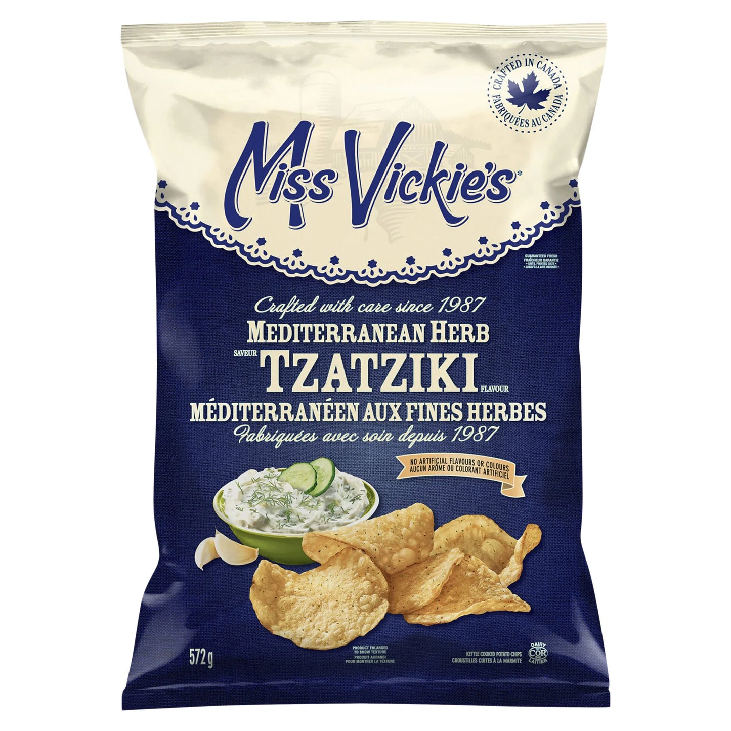 Miss Vickie’s Mediterranean Herb Tzatziki Potato Chips