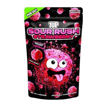 1UP Sour Rush Strawberry