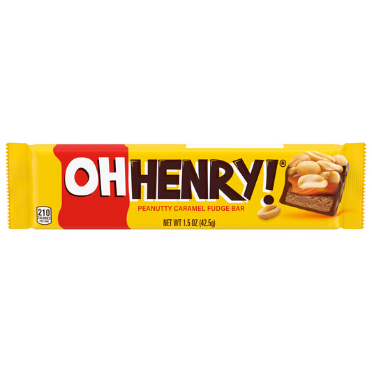 Oh Henry Peanutty Caramel Fudge Bar