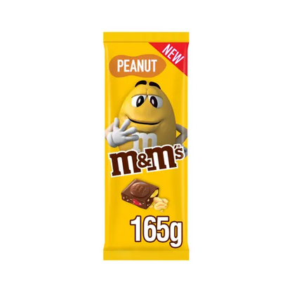 M&M's Peanut Chocolate Bar 165g (UK)