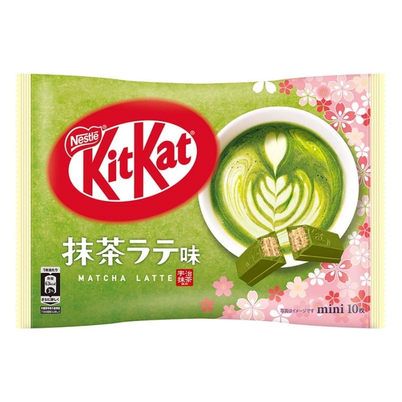 kitkat matcha latte chocolate wafers