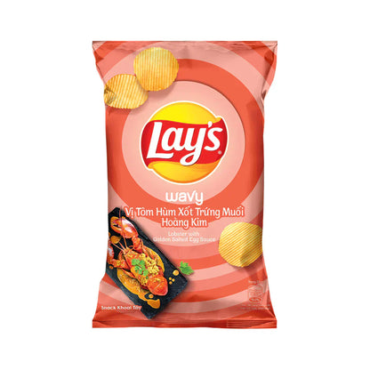 Lays Wavy Lobster with Golden Salted Eggs Sauce