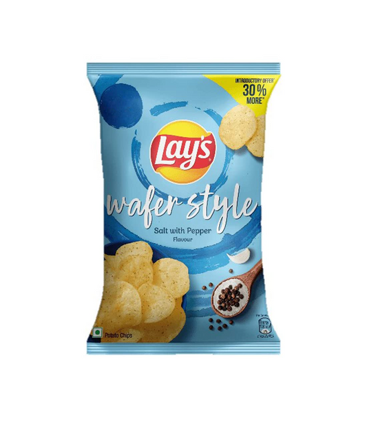 Lays Wafer Style Salt With Pepper