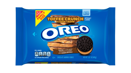 Oreo Toffee Crunch Flavor Creme