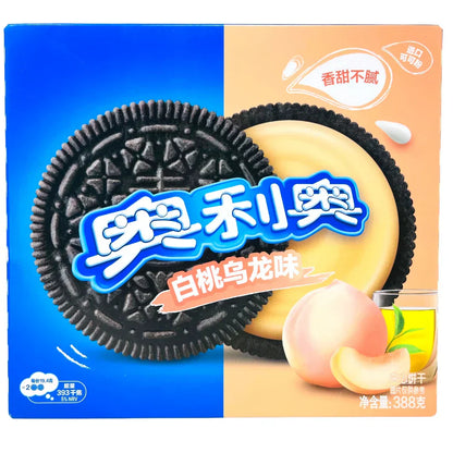 Oreo Sandwich Biscuits Peach Oolong flavor