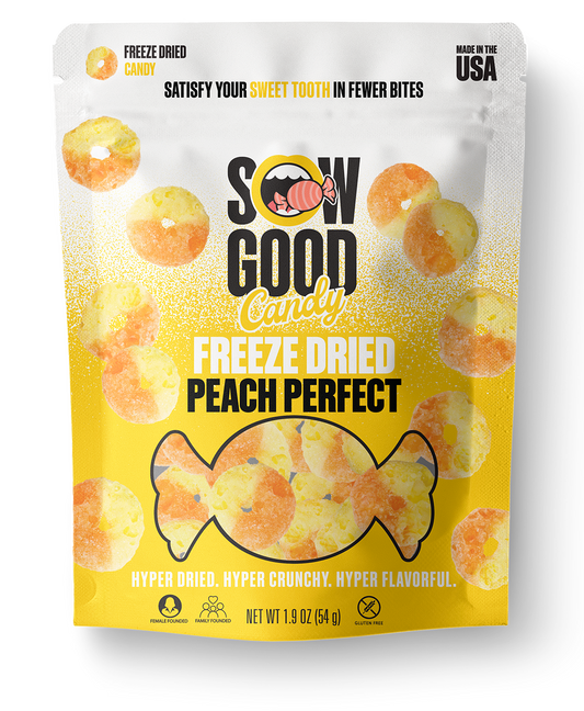 Sow Good Freeze Dried Peach Perfect