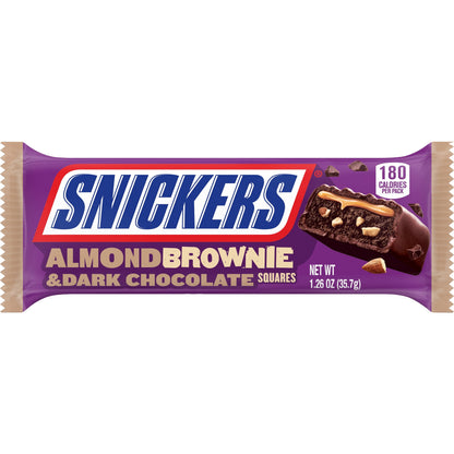 Snickers Almond Brownie Dark Chocolate