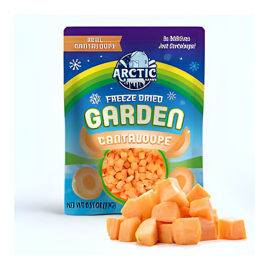 Arctic Farms Freeze Dried Candy - Cantaloupe - processed