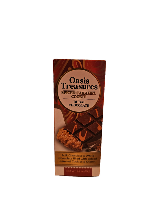 Oasis treasures Dubai chocolate Spiced Caramel Cookie