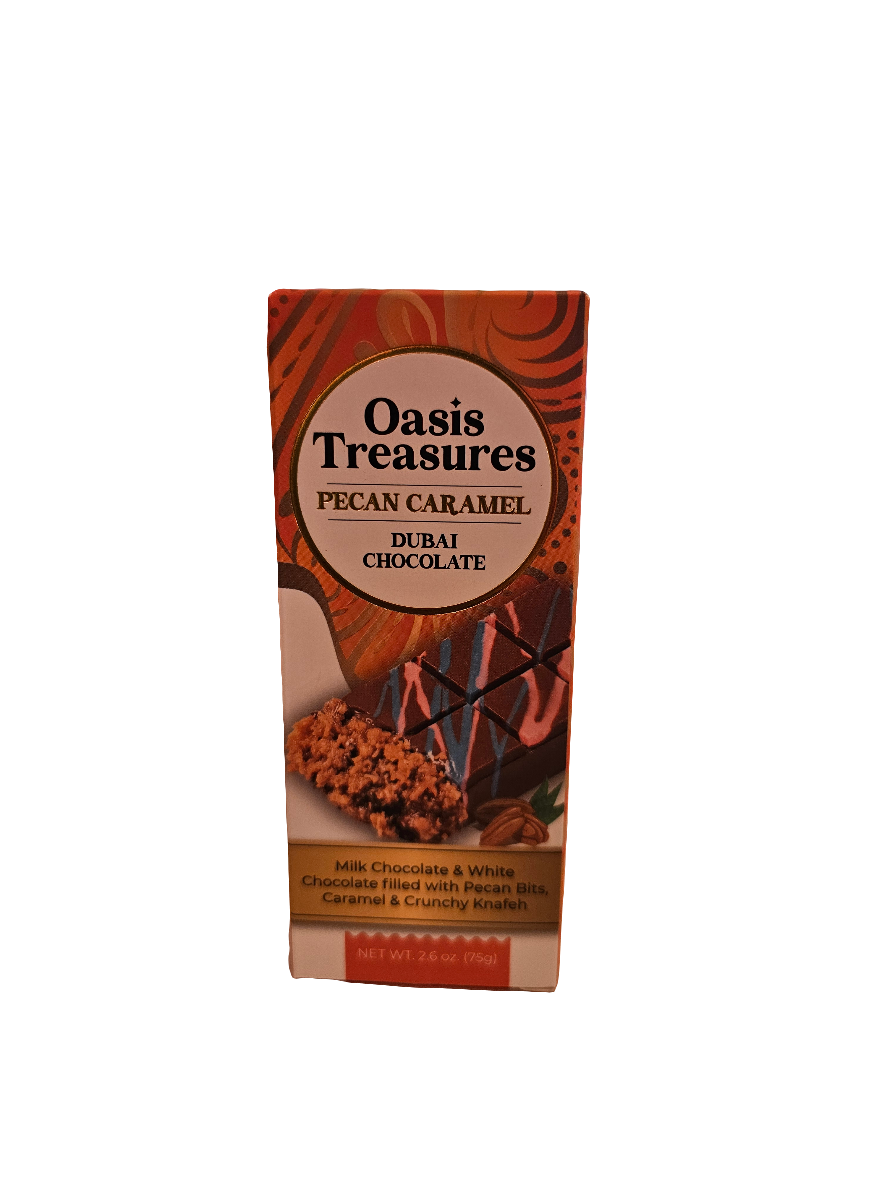 Oasis treasures Dubai chocolate Pecan Caramel