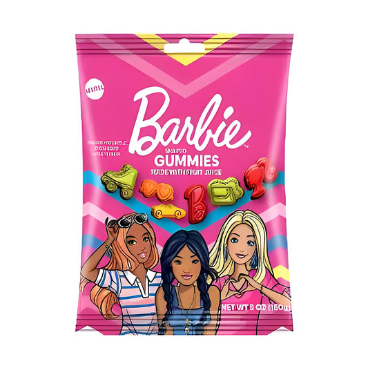 Barbie Shaped Gummies - processed