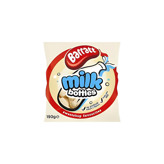 Barratt Milk Bottles Shaped Sweets - processed