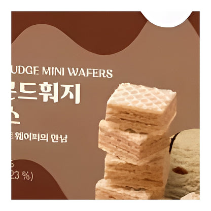 Baskin Robbin’s Jamaica Almond Fudge Mini Wafers - processed