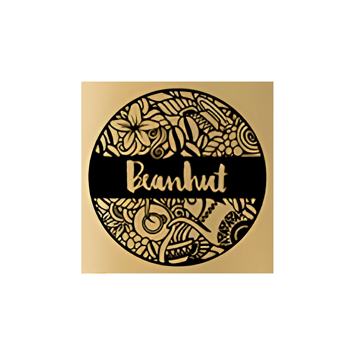 Beanhut Caramel latte - processed