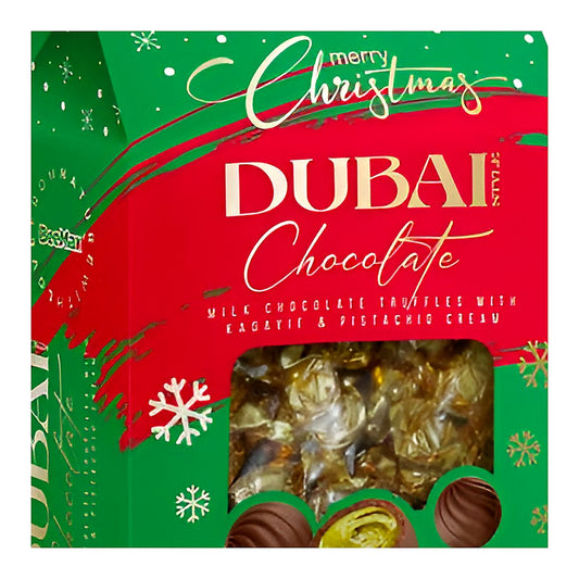 Beemax Dubai Chocolate Truffle Gable Box (Christmas Edition) - processed