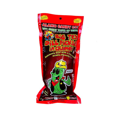 Big Tex Dill Pickle in Chamoy - processed