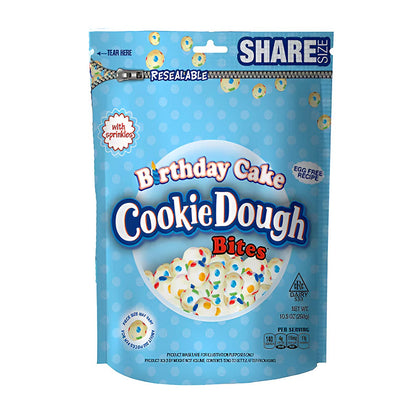 Birthday Cake Cookie Dough Bites - processed