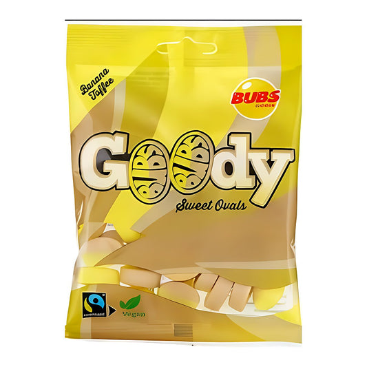 Bubs Goody sweet ovals - processed