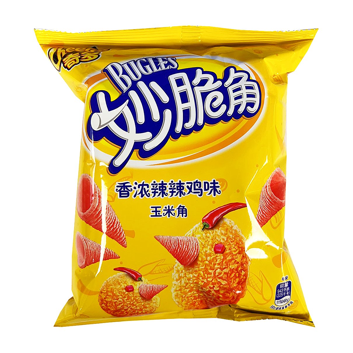 Cheetos Bugles Spicy Chicken Flavour - processed